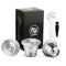 Food-Grade Stainless Steel Reusable Capsule Coffee Compatible For Nespresso Coffee Machine Original Line With Dosing Ring