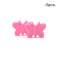 LOFCA 5PCS Butterfly Beads Silicone BPA Free Baby Teether Accessories For Teething Necklace Pacifier Clip DIY Nusring Gift Chew