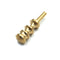 Leather Edge Tool Sets Soldering Iron Tips Lineer Edging Creaser Brass Head for Leather Craft DIY Creasing and Seal Polishing