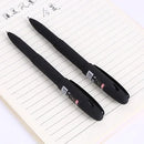 Office frosted gel pen 1.0 large capacity bullet head black signature pen stationery wholesale