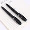 Office frosted gel pen 1.0 large capacity bullet head black signature pen stationery wholesale