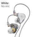 KZ ZAS 16 Units Earphones 7BA+1DD Dynamic hybrid Earbuds HiFi Bass Sport Headset Noise Cancelling in Ear Monitors