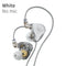 KZ ZAS 16 Units Earphones 7BA+1DD Dynamic hybrid Earbuds HiFi Bass Sport Headset Noise Cancelling in Ear Monitors