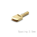 Leather Edge Tool Sets Soldering Iron Tips Lineer Edging Creaser Brass Head for Leather Craft DIY Creasing and Seal Polishing