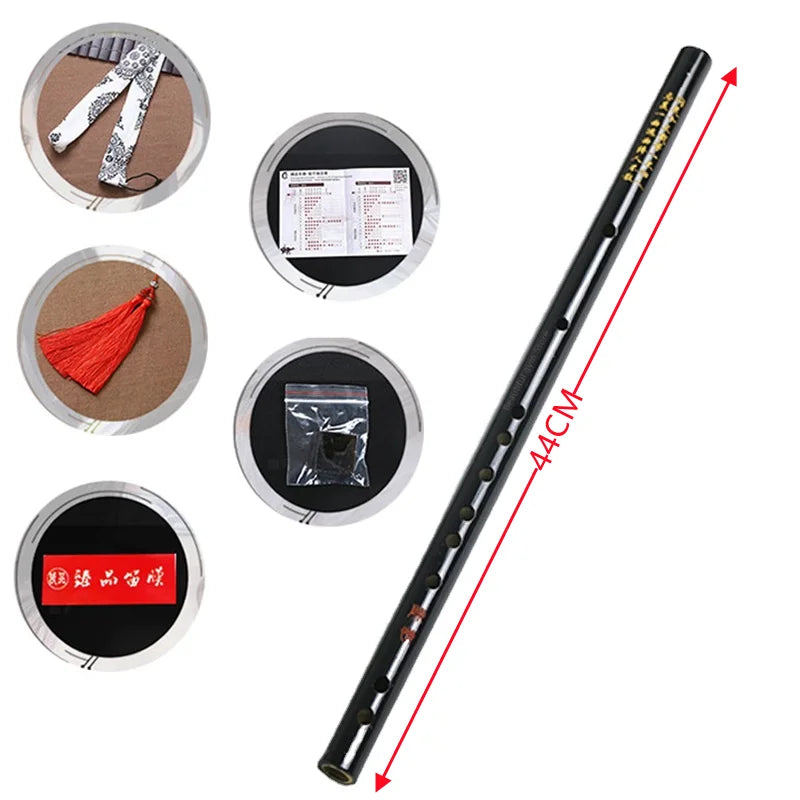 Anime Mo Dao Zu Shi Cosplay accessories Wei Wuxian Flute Chinese dizi Transversal Flauta Traditional Musical Instruments