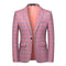 2021 New Fashion Spring and Autumn Casual Men plaid Blazer Cotton Slim England Suit Blaser Masculino Male Jacket Blazer S-6XL
