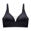 Latex Seamless Underwear Women No Steel Ring Lace Tube Top Gathered Sports Pure Color Bra Breastfeeding Anti-sagging Bra