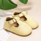 KIDSUN Newborn Baby Shoes Stripe PU Leather Boy Girl Shoes  Toddler Rubber Sole Anti-slip First Walkers Infant Moccasins