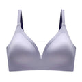 Latex Seamless Underwear Women No Steel Ring Lace Tube Top Gathered Sports Pure Color Bra Breastfeeding Anti-sagging Bra