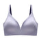 Latex Seamless Underwear Women No Steel Ring Lace Tube Top Gathered Sports Pure Color Bra Breastfeeding Anti-sagging Bra