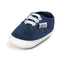Newborn Baby Shoes Boys Girls Toddler Shoes Canvas Toddler Sneakers Rubber Non Slip Soft Sole Infant First Walkers 0-18 Months