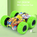 Mini Inertia Car Toys For Children Collision Automatic Turnover Double-Sided Running Car Toy Boys And Girls Fun Interactive Toys