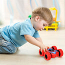 Mini Inertia Car Toys For Children Collision Automatic Turnover Double-Sided Running Car Toy Boys And Girls Fun Interactive Toys
