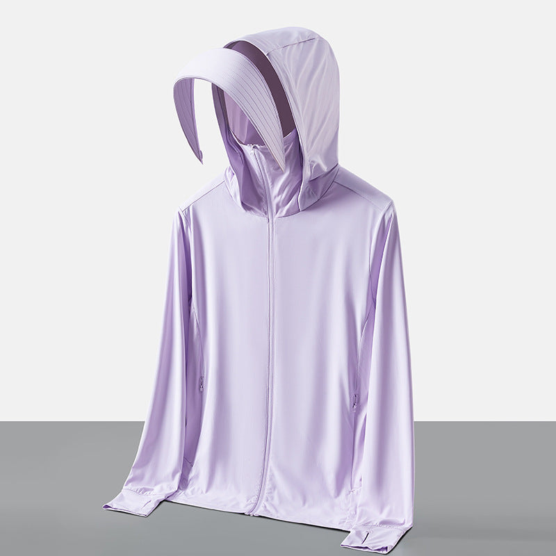 Unisex Summer Skin Clothing with Breathable and Cooling Sun Protection