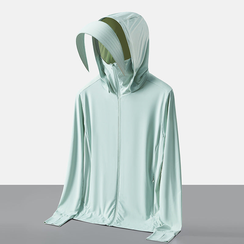 Unisex Summer Skin Clothing with Breathable and Cooling Sun Protection