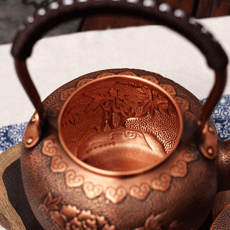 Artisan Teapot? | Peony copper pot