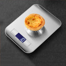 Rechargeable stainless steel electronic scales kitchen electronic scales home food scales small gram scale baking kitchen scales