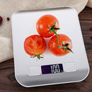 Rechargeable stainless steel electronic scales kitchen electronic scales home food scales small gram scale baking kitchen scales