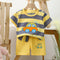 Spring Summer Baby Cotton Cartoon Clothes 2pcs Sets Baby Cotton Clothes T-shirts+Pants Set for Boys Girls Kids Sports Outwear