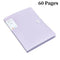 A4 File Folder Display Book 30/60 Pages Transparent Insert Paper Document Organizer Bag Office School Supplies Stationery