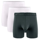 DAVID ARCHY Mens Underwear Modal Pouches Boxer Briefs with Fly Soft Breathable Dual Pouch Mens Boxers Fitness Sweatpants Quick