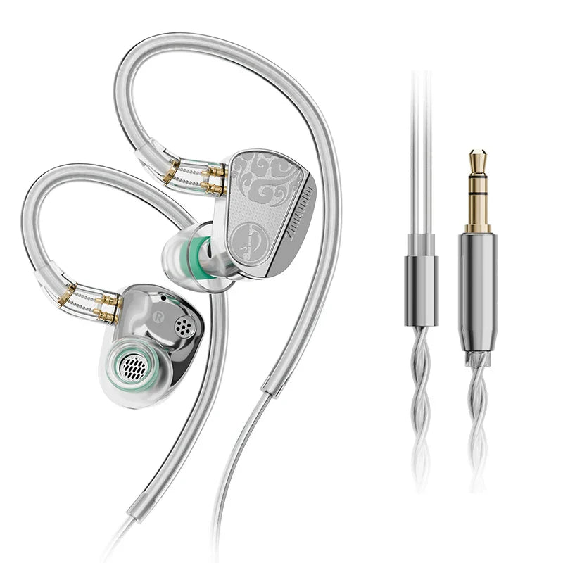 Zhulinniao Jinghong Z3 headphones HIFI headphones in-ear professional music game high-fidelity 0.78 detachable all-metal earbuds