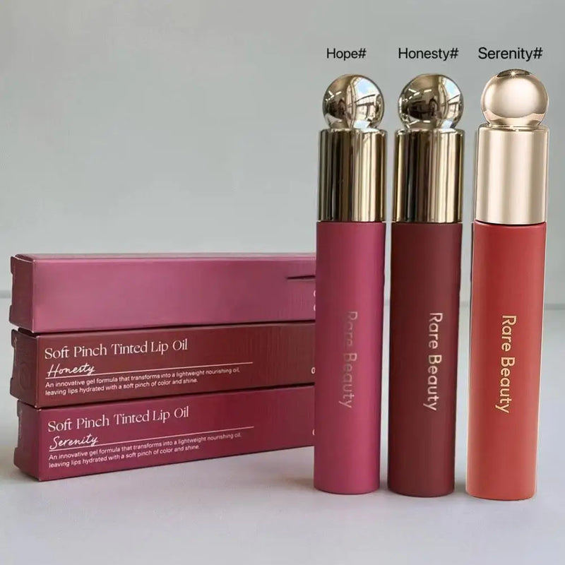 Rare Beauty Soft Pinch Tinted Lip Oil Liquid Lipstick /Highlighter/Blusher Cream Deep Moisturizing Nutrient Repair Lip Gloss