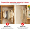 5 large protection household side pull hanging vacuum compression bag transparent hanging down jacket clothes dust storage bag