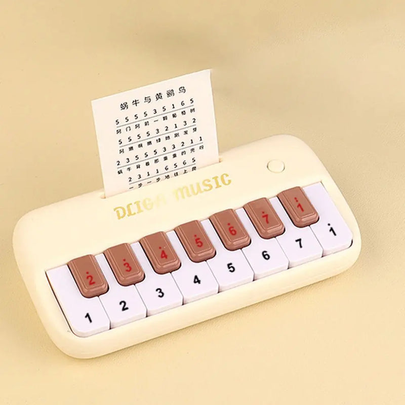 Mini Electric Keyboard Kids Puzzle Early Education Electronic Piano Toy Teaching Musical Instrument for Girl Boy