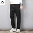 Autumn Pants Men Fitness Sportswear Tracksuit Elastic Waist Sweatpants Cotton Trousers Loose Gyms Jogger Track Pants Mens M- 8XL
