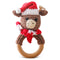 1PC Wooden Baby Rattles Toy Rotating Animal Shaped Matching Blocks Toy Baby Exercise Coordination Puzzle Montessori Toy Kid Gift