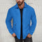 2024 European and American Waffle Long Sleeved Zippered Men's Jacket High Street Casual Men's Autumn Jacket