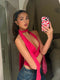 Weird Puss Scarf Tank Tops Women Backless Irregular Summer Trend Hottie Hipster Trend Sexy Wild Classic Streetwear Basic Vest