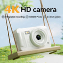 40MP 1080P Camera with Lanyard 8X Zoom Anti Shake 4K HD Auto Focus Support 64GB Card Selfie Digital Video Camera For Beginner