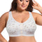 Comfortable Cotton Bras For Women Wireless Bra Front Closure Underwear Soft Lingerie Large Bust