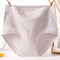 3pcs Cotton Women Panties Lady Plus Size Underwear Lace High Waist Briefs Breathable Solid Color Female Lingerie