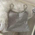 Summer Lace Strap Patchwork Camisole Women Solid Color Sleeveless Buttons Tank Top