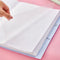 A4 File Folder Display Book 30/60 Pages Transparent Insert Paper Document Organizer Bag Office School Supplies Stationery