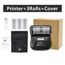 GOOJPRT 80mm Mini Thermal Receipt Printer Portable Mobile Ticket Bill Printer For Android IOS Windows Wireless Bluetooth Printer