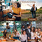 56MP Digital Camera Front Rear Dual Lens Selfie 4K Photography Camcorder Auto Focus 16X Youtube Livestream WIFI Webcam DIY Frame