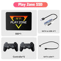 PlayZone 1TB Portable External Game SSD Handheld Game Console For Xbox/PS4/PS3/PS2/Switch Built-in 16000 Games For Win PC/Laptop