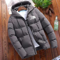 2024 New winter jacket men's standing collar warm down street fashion casual brand Outer parka coat