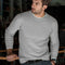 Autumn Winter Solid Sweater Men New Casual Slim Fit Mens Knitted Sweaters Comfort O-Neck Knitwear Pullover Men S-3XL Pull Homme