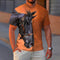 Fashion 3D Horse Print Men's T-Shirt Quick Dry Short Sleeve Tees Summer Casual Man Clothing Tops Loose Oversized T-Shirt for Men