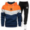2025 Men's Sets Spring Autumn Zipper Hoodie and Pants 2 Pieces Casual Tracksuit Male Brand Running Jogging Sportswear Suit