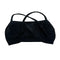 V Sculpt Bralette Seamless Padded Yoga Top Bra Stretchy Gym Crop Top with Adjustable Straps Light Support Workout Sports Bra