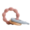 1PC Wooden Baby Rattles Toy Rotating Animal Shaped Matching Blocks Toy Baby Exercise Coordination Puzzle Montessori Toy Kid Gift