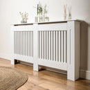 S M L XL Extra Tall 92CM Radiator Cover MDF Cabinet Grill Shelf Fence Panel Barrier