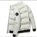2025 Thick Men's New Warm Parker Jacket Winter Casual Men's Jacket Golf Brand Men's Windproof Cotton Down Jacket