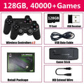 Video Game Console Built-in 40000 Games  Wireless Controller TV Game Stick 4K HD Retro Mini Handheld Game Player